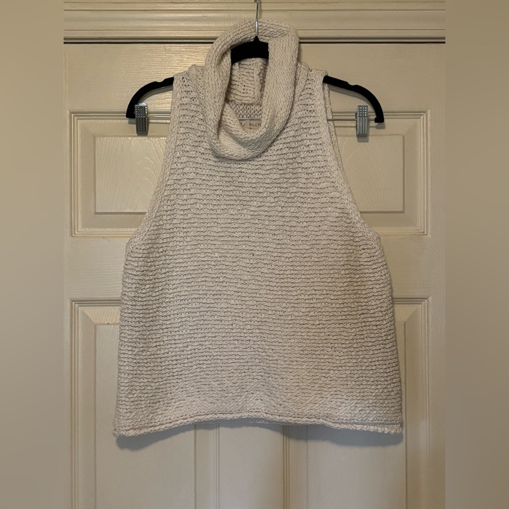 Pilcro Turtleneck Sweater Tank